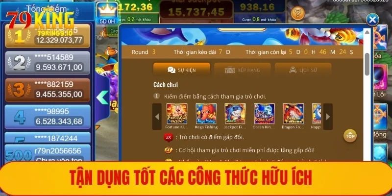 Tận dụng tốt các công thức hữu ích